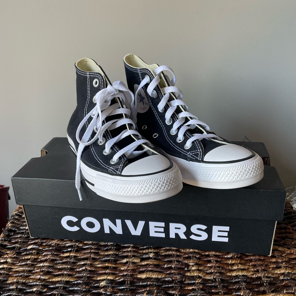 Converse Black High-Top Sneakers